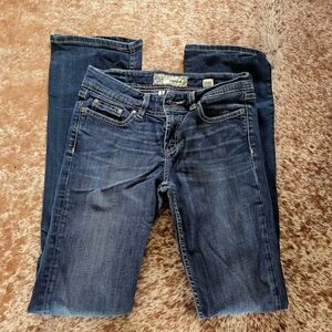 BKE Women's Dark Blue Skinny Jeans